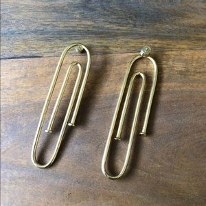 Jennifer Fisher Long Pipe Earrings